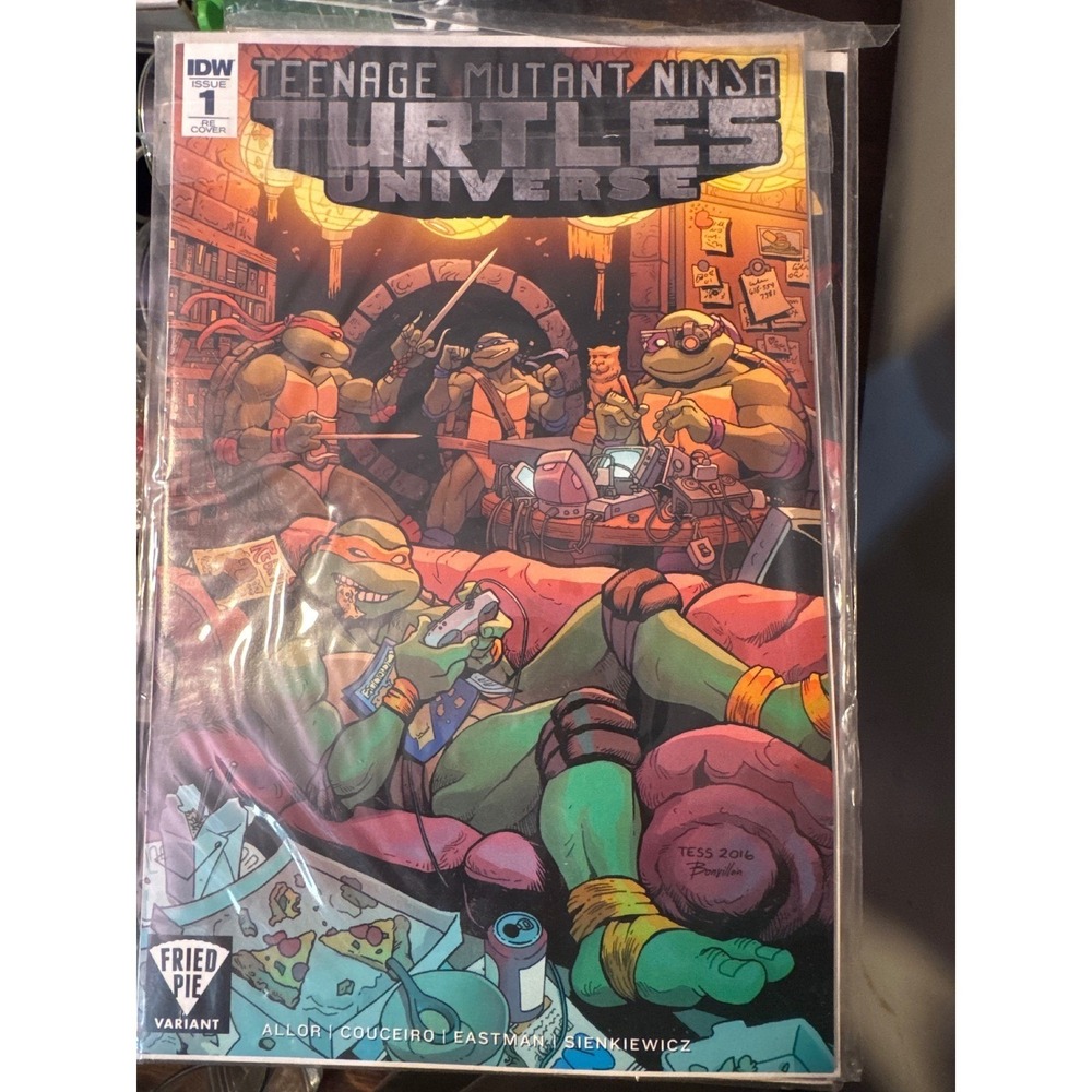 Teenage Mutant Ninja‎ Turtles Universe #1 (IDW, 2016) Fried Pie Variant